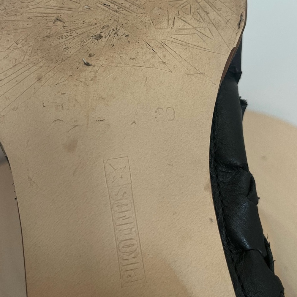 Pikolinos Black Leather Women Shoes - Picture 6 of 6